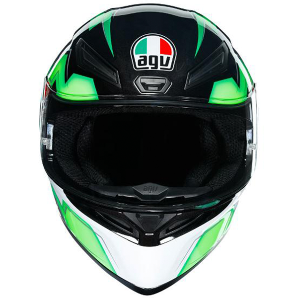 AGV - K1 Kripton Black/Green Helmet