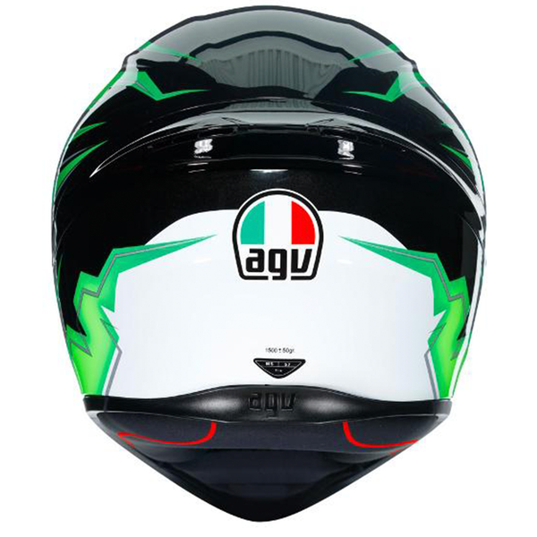 AGV - K1 Kripton Black/Green Helmet