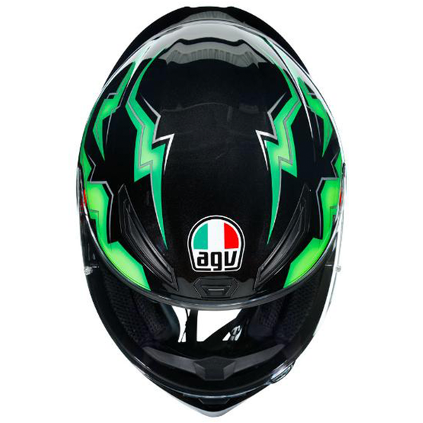 AGV - K1 Kripton Black/Green Helmet