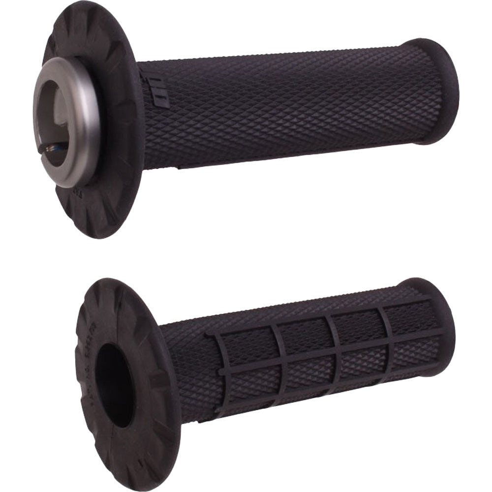 ODI - MX Universal Half Waffle Black Lock On Grip