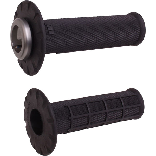 ODI - MX Universal Half Waffle Black Lock On Grip