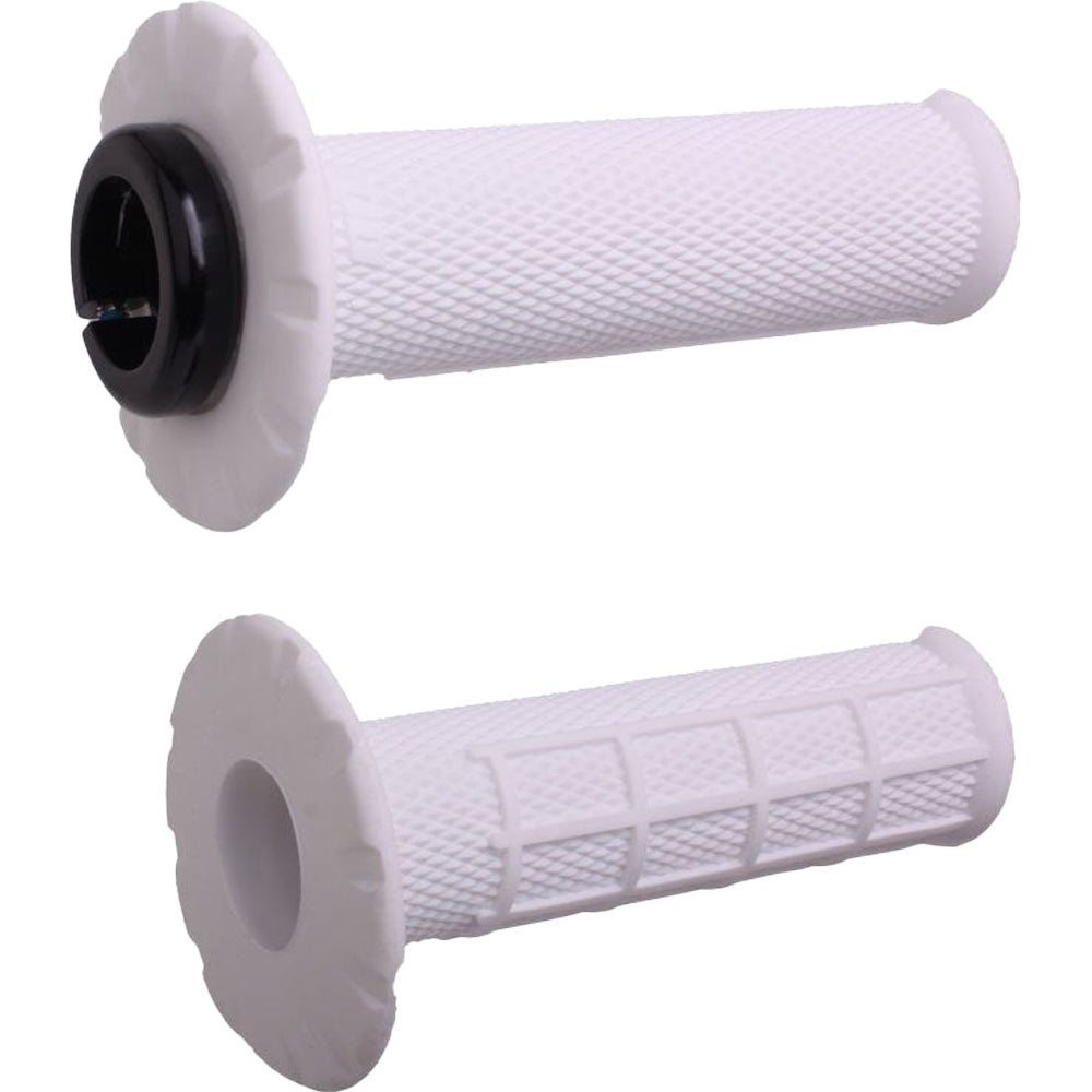 ODI - MX Universal Half Waffle White Lock On Grip