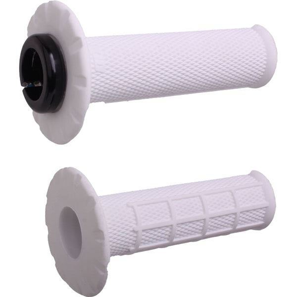 ODI - MX Universal Half Waffle White Lock On Grip