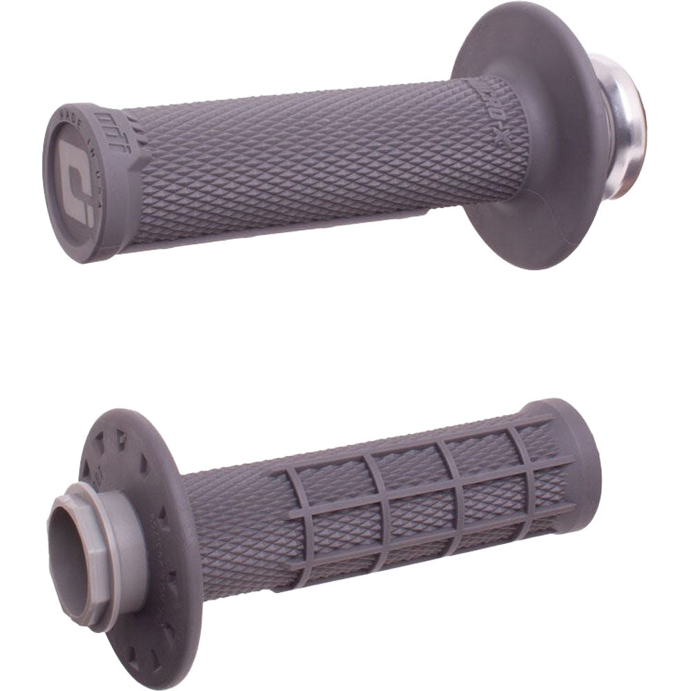 ODI - Micro-X Half Waffle Graphite Lock On Grips