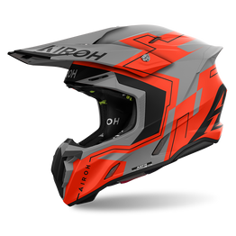 Airoh - Twist 3 Dizzy Orange/Grey Helmet
