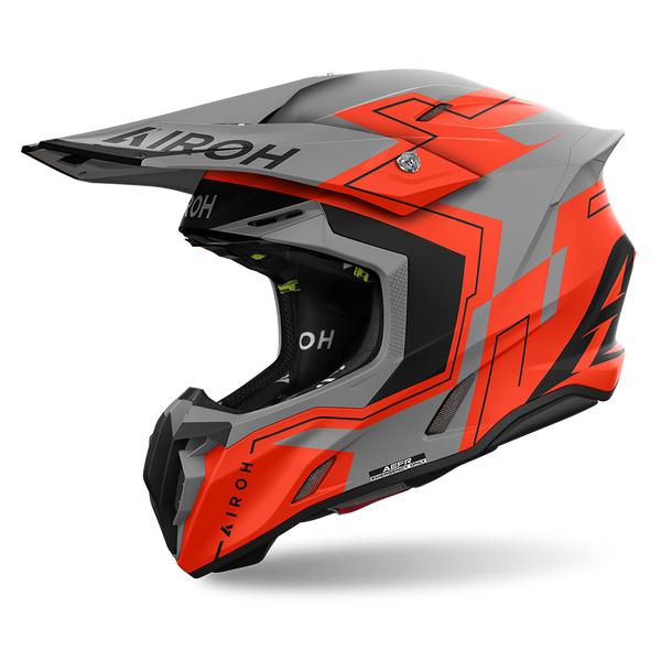 Airoh - Twist 3 Dizzy Orange/Grey Helmet