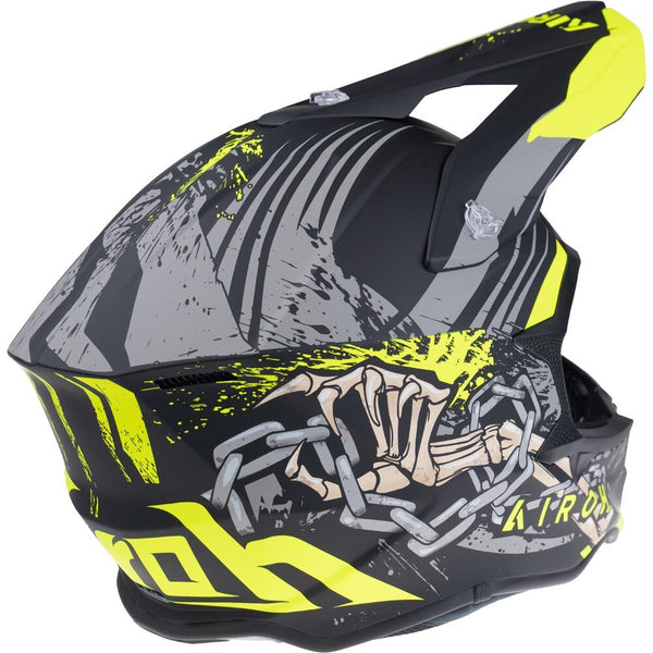 Airoh - Wraaap Darkness Black/Yellow Helmet