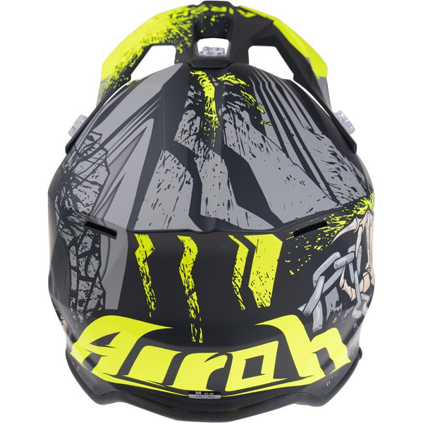 Airoh - Wraaap Darkness Black/Yellow Helmet