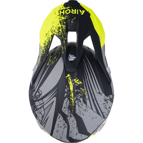 Airoh - Wraaap Darkness Black/Yellow Helmet