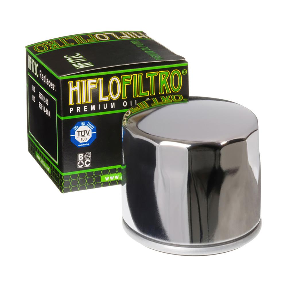 HiFlo - Chrome Oil Filter HF172C