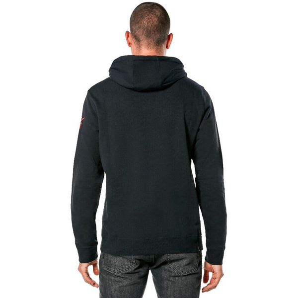 Alpinestars - Linear Wordmark V3 Black/White/Red Hoodie