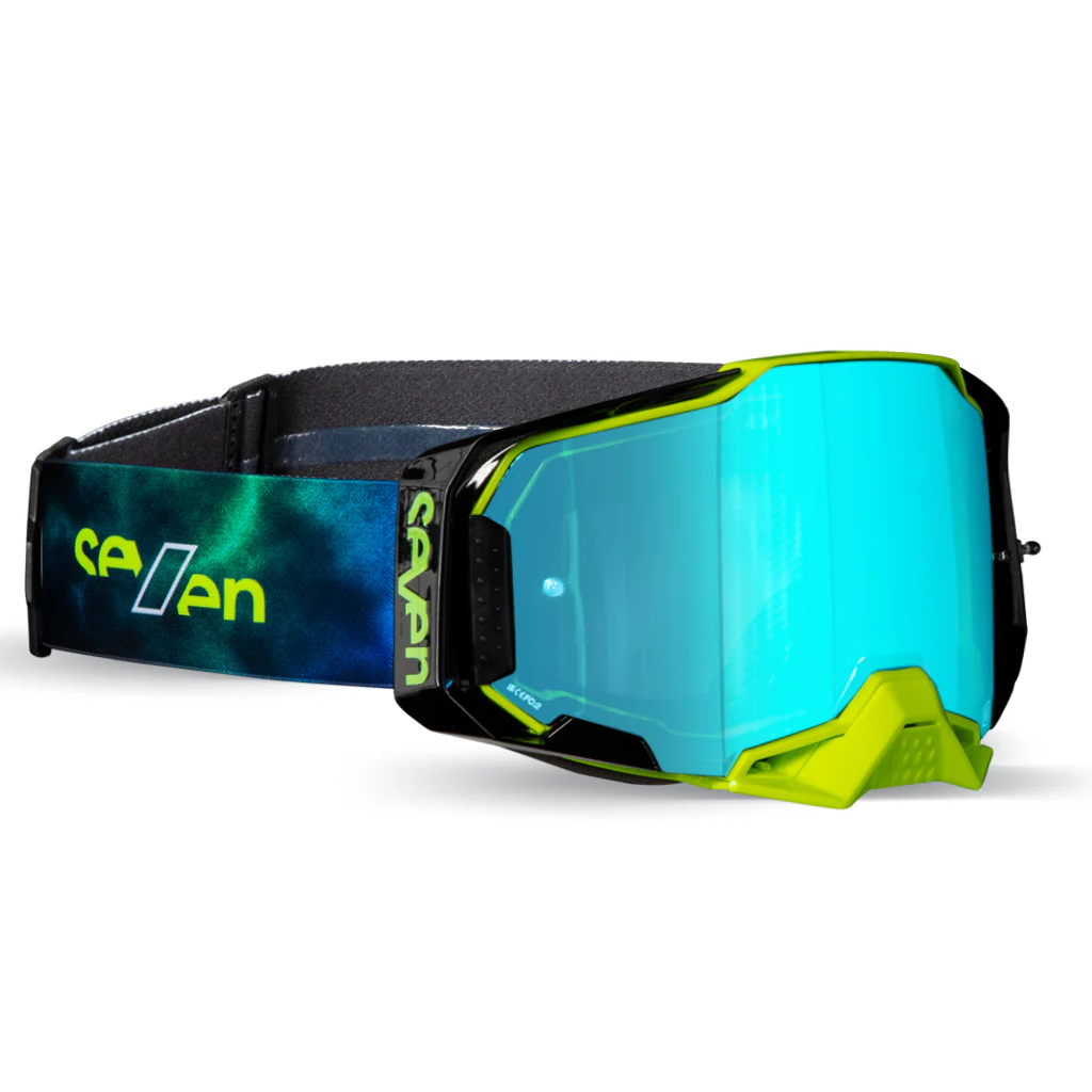 Seven - Armega Haze Black/Multi Mirrored Lens Goggle