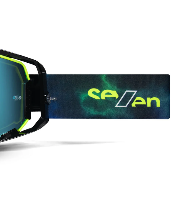 Seven - Armega Haze Black/Multi Mirrored Lens Goggle
