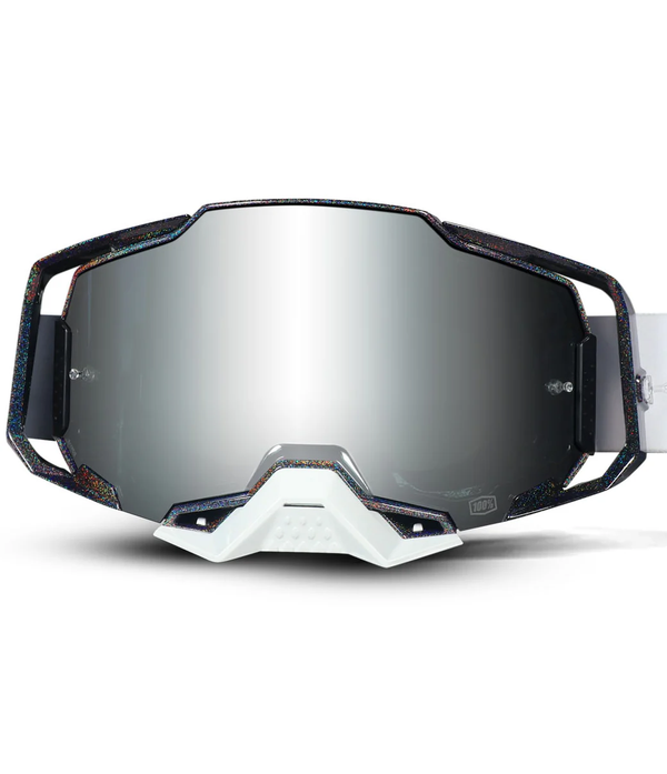 Seven - Armega Holowave Black/White Mirrored Lens Goggle