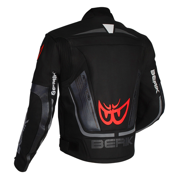 Berik - Strada Black/White Leather Jacket