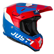 Just1 - J22 Youth Adrenaline Red/Blue/White Carbon Helmet