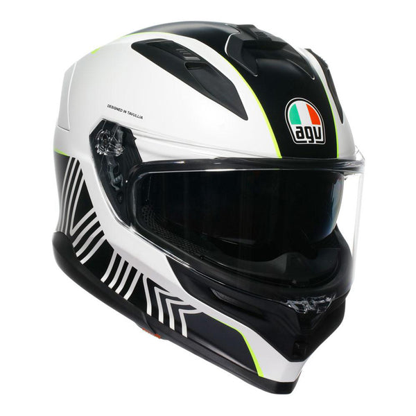 AGV - K7 Super 46 White/Black Helmet