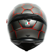 AGV - K5 S Vulcanum Grey/Red Helmet