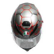 AGV - K5 S Vulcanum Grey/Red Helmet