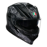 AGV - K7 Damascus Black/Silver Helmet