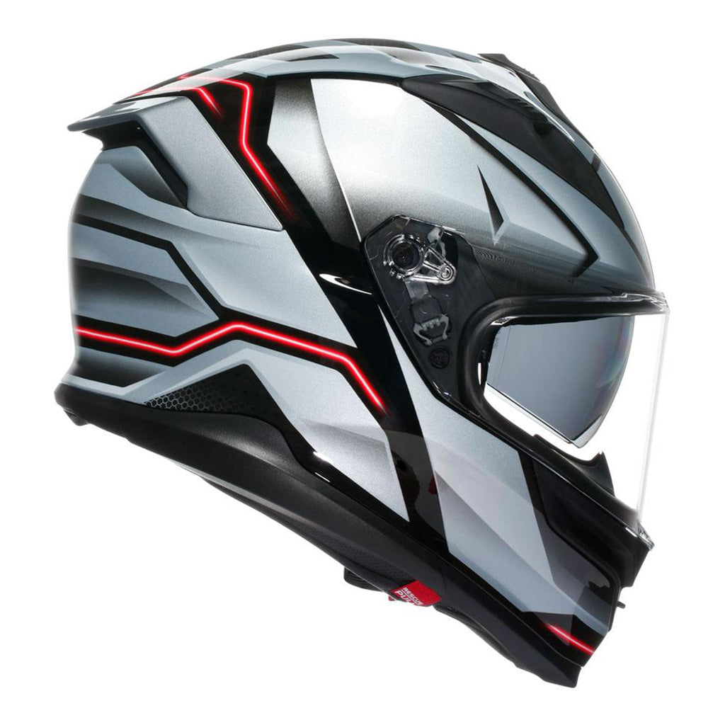 AGV - K7 Jaeger Black/Silver Helmet