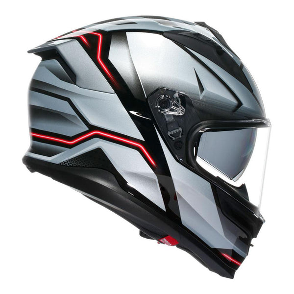 AGV - K7 Jaeger Black/Silver Helmet