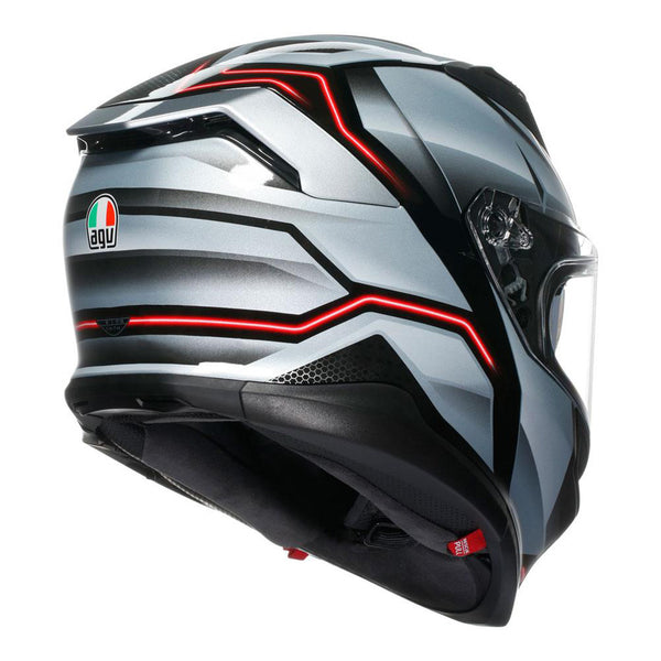AGV - K7 Jaeger Black/Silver Helmet