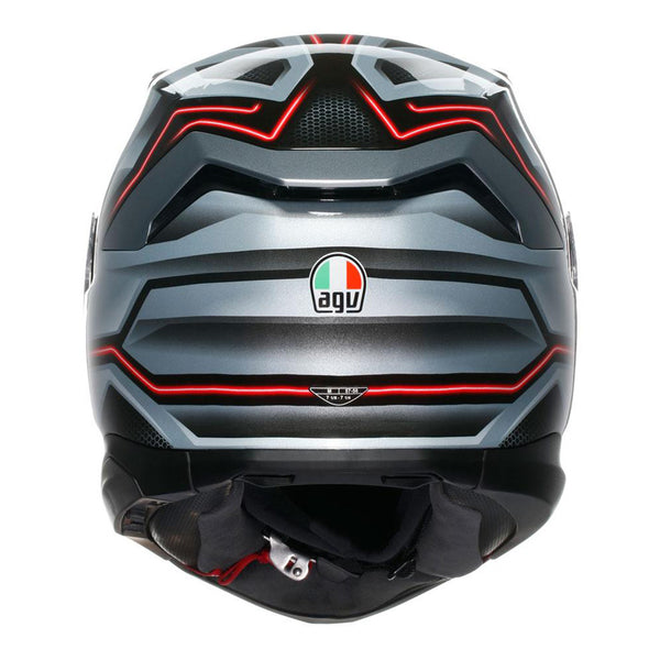 AGV - K7 Jaeger Black/Silver Helmet