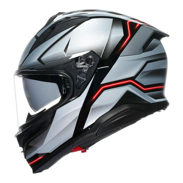 AGV - K7 Jaeger Black/Silver Helmet