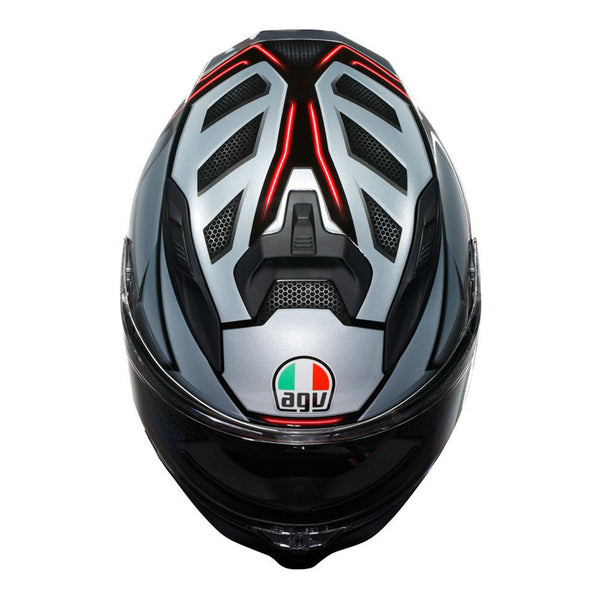 AGV - K7 Jaeger Black/Silver Helmet