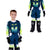 Fox - 2024 180 Kids Flora Dark Indigo MX Combo