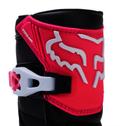 Fox - 2025 Kids Comp Black/Pink Mx Boots