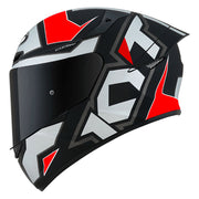 KYT - TT Course Electron Grey/Red Helmet