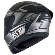 KYT - TT Course Tourist Black/Grey Helmet