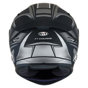 KYT - TT Course Tourist Black/Grey Helmet