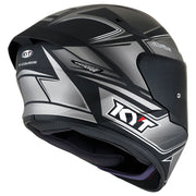 KYT - TT Course Tourist Black/Grey Helmet