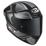 KYT - TT Course Tourist Black/Grey Helmet