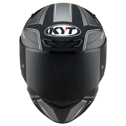 KYT - TT Course Tourist Black/Grey Helmet
