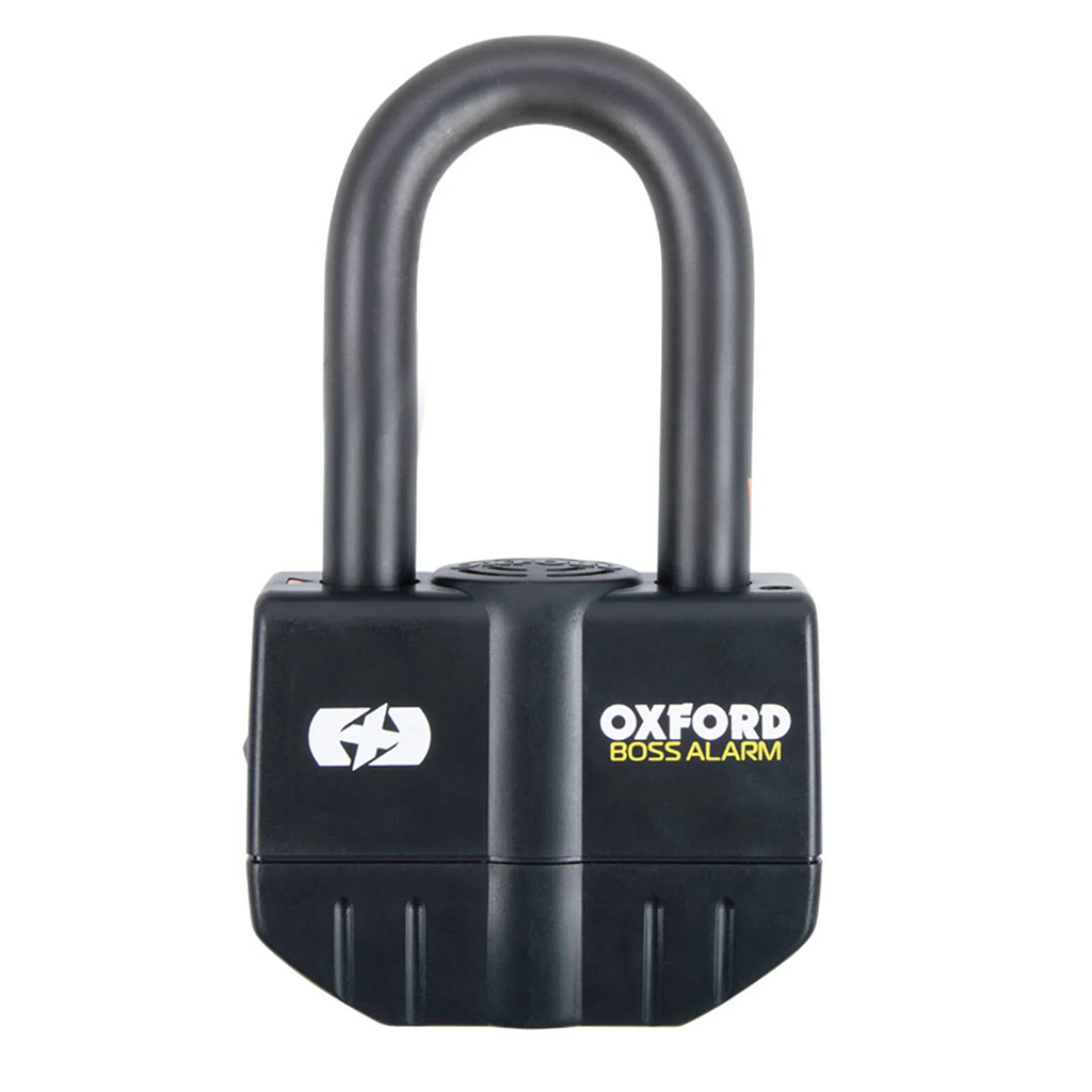 Oxford - Boss Alarm 16mm Black Padlock