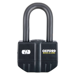 Oxford - Boss Alarm 16mm Black Padlock