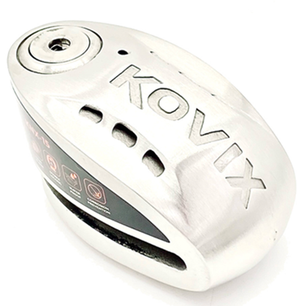 Kovix - Overlord KNX12 Stainless Steel Alarm Disc Lock