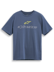 Alpinestars - Linear Trace Slate Blue Tee