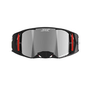 EKS - Lucid Caliber Black/Silver Mirrored Lens Goggle