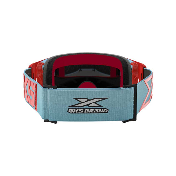 EKS - Lucid Caliber Light Blue/Gold Mirrored Lens Goggle