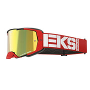 EKS - Lucid Caliber Red/Gold Mirrored Lens Goggle