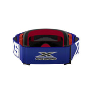 EKS - Lucid Caliber Royal Blue/Silver Mirrored Lens Goggle