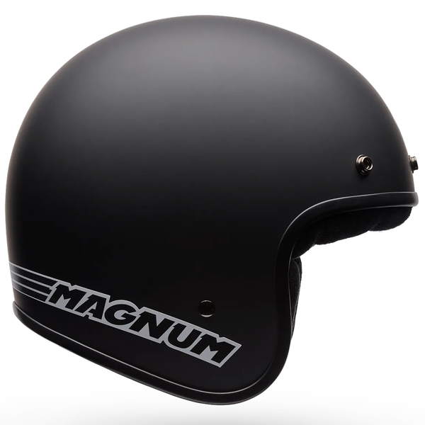Bell - Magnum Solid Matt Black Open Face Helmet