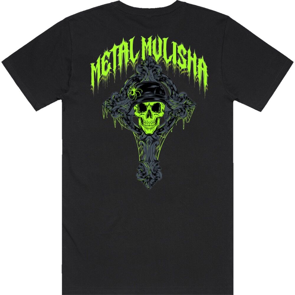 Metal Mulisha - Neon Cross Tee