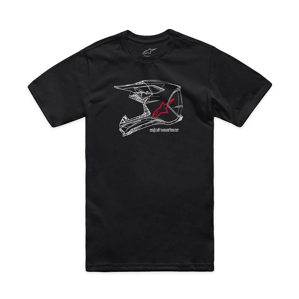 Alpinestars - MX Helmet Black Tee