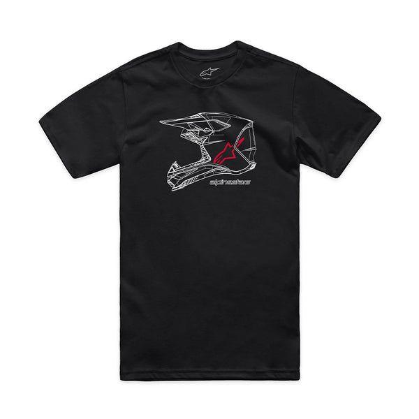 Alpinestars - MX Helmet Black Tee